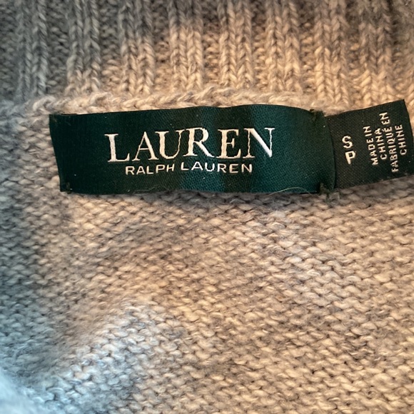 Lauren gray sweater dress, size small - Picture 6 of 6